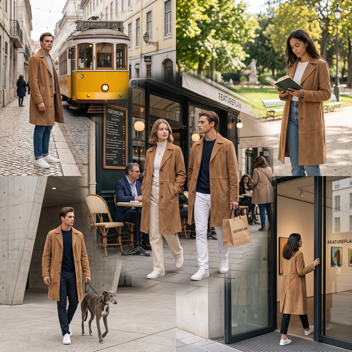Suede City Coat