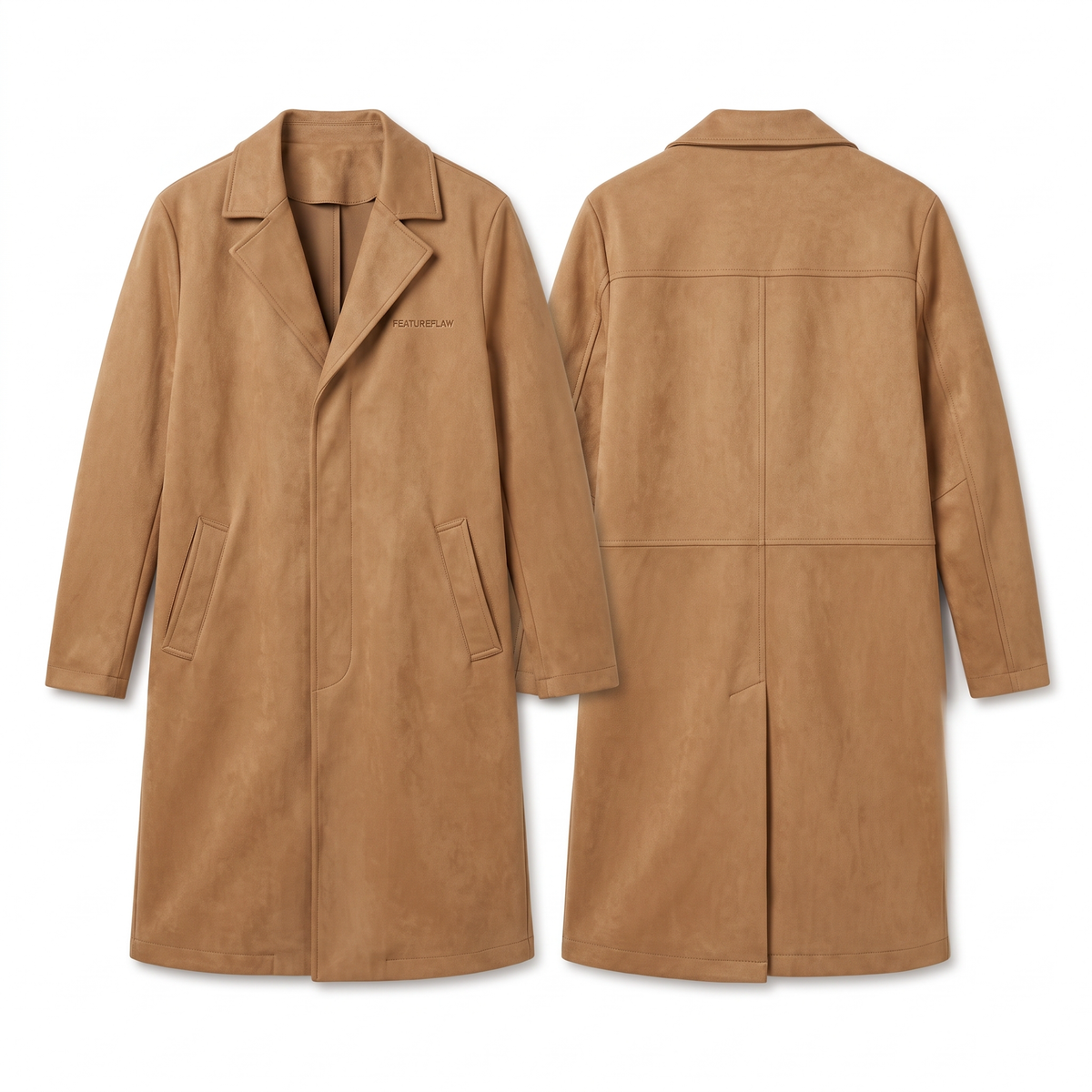 Suede City Coat
