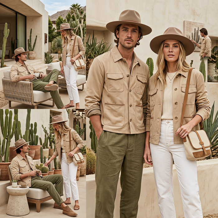 Suede Safari Jacket