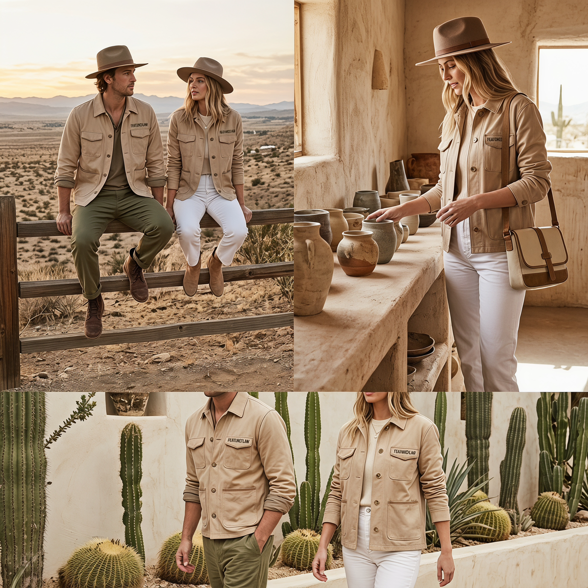Suede Safari Jacket